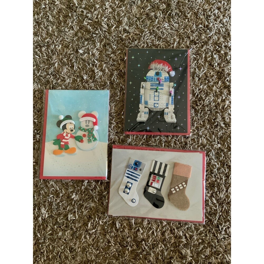 Disney/Star Wars Christmas cards